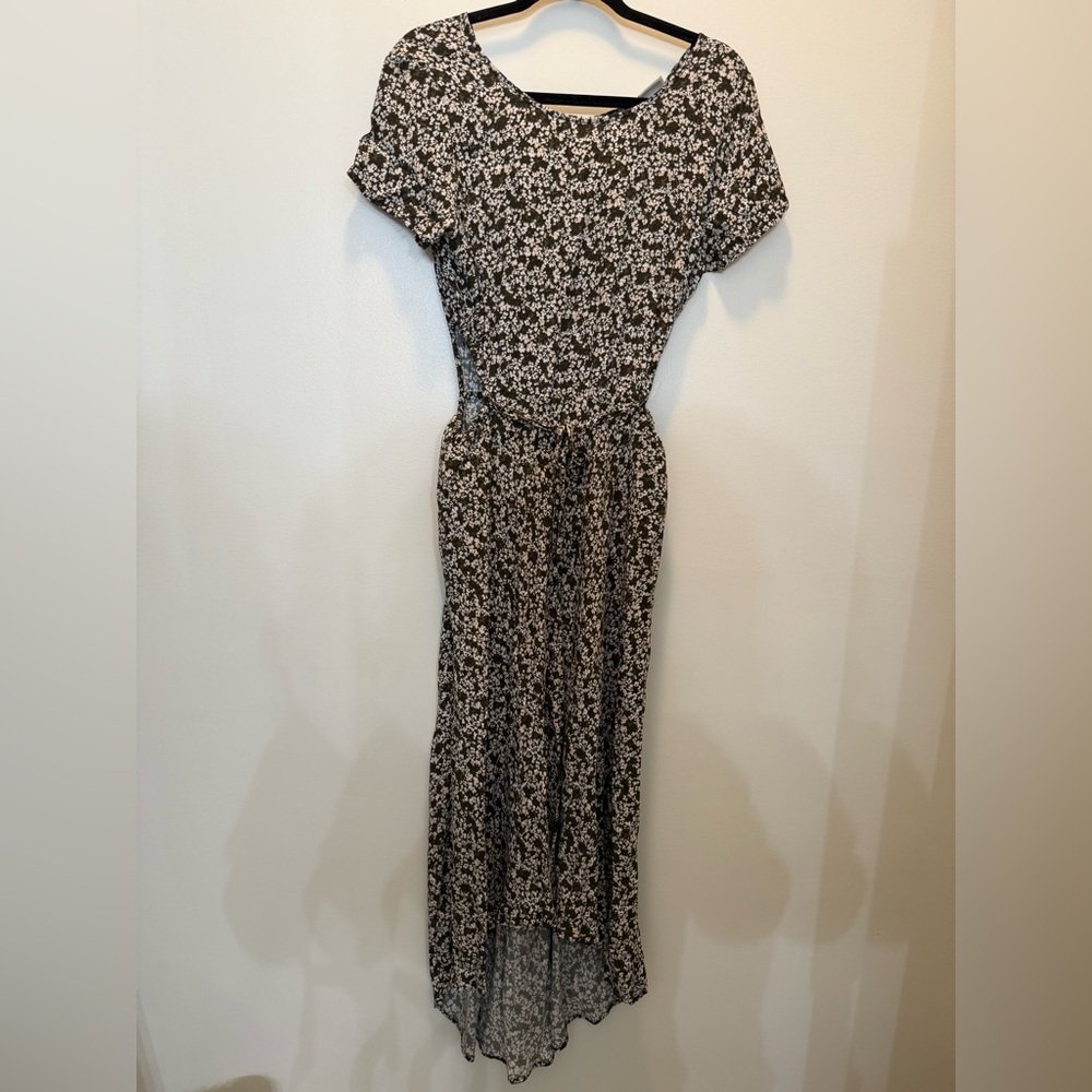 A New‎ Day Black and White Floral Dress - Size M